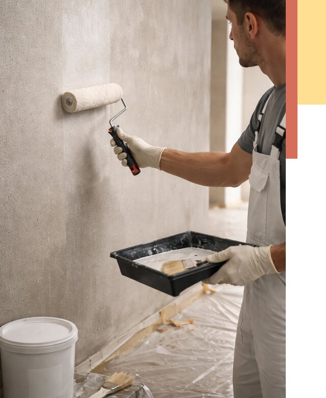 Грунтовка стен в Нерюнгри от 2389 руб. м2 — быстро, недорого, с материалом | ОТДЕЛОЧНИК-Нрю