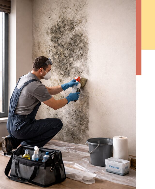 Удаление плесени со стен в Нерюнгри от 2335 руб. — быстро и недорого | ОТДЕЛОЧНИК-Нрю