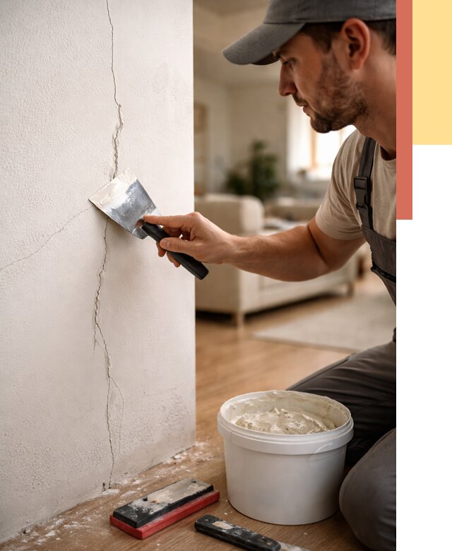 Заделка трещин и сколов в Нерюнгри от 2661 руб. — быстро и недорого | ОТДЕЛОЧНИК-Нрю