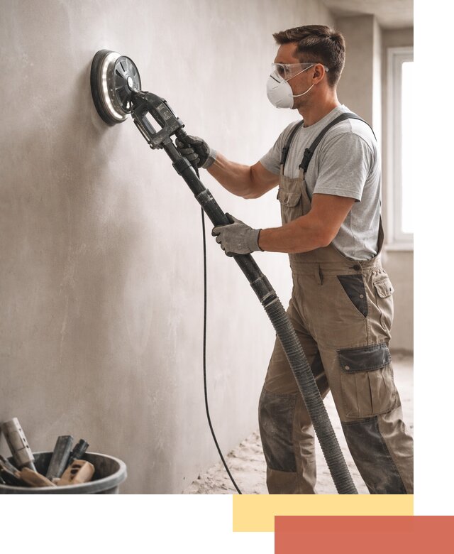 Профессиональная шлифовка стен в Нерюнгри быстро и качественно