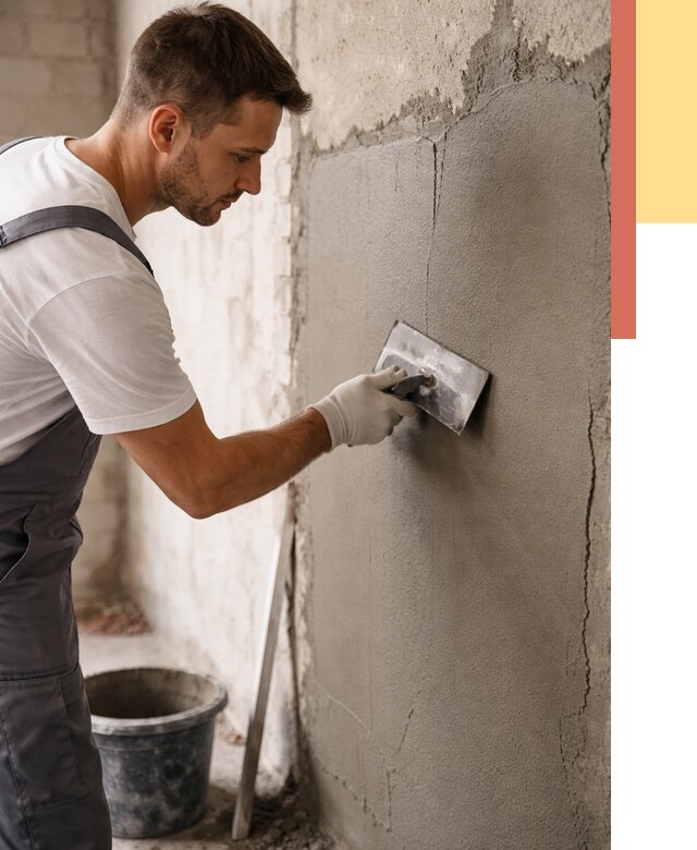 Штукатурка стен под плитку в Нерюнгри от 4561 руб./м2 — выравнивание под плитку | ОТДЕЛОЧНИК-Нрю