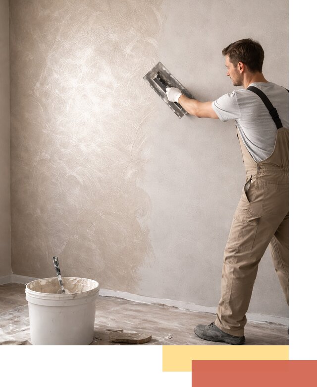 Декоративная штукатурка «Мокрый шелк» под ключ в Нерюнгри