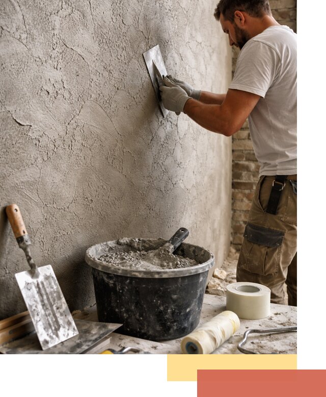 Декоративная штукатурка лофт в Нерюнгри — отделка стен и потолков