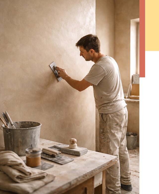 Марокканская штукатурка таделакт в Нерюнгри под ключ от 4561 руб. | ОТДЕЛОЧНИК-Нрю