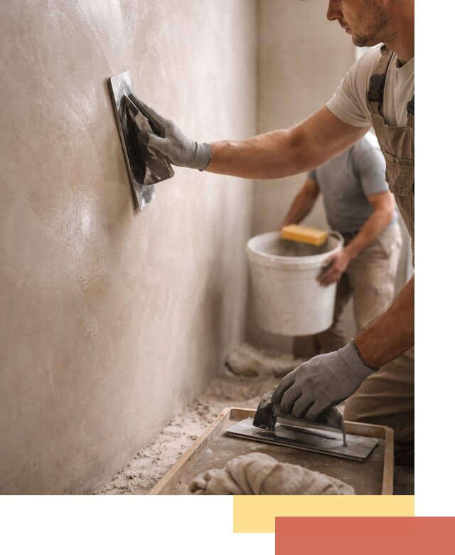 Нанесение марокканской штукатурки таделакт в Нерюнгри