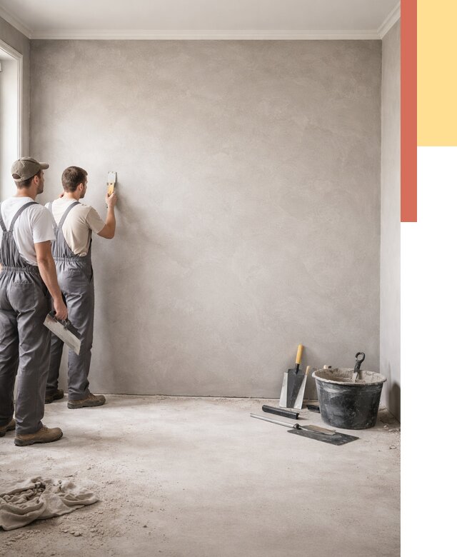 Микробетон на стены в Нерюнгри от 1358 руб. — нанесение и отделка | ОТДЕЛОЧНИК-Нрю