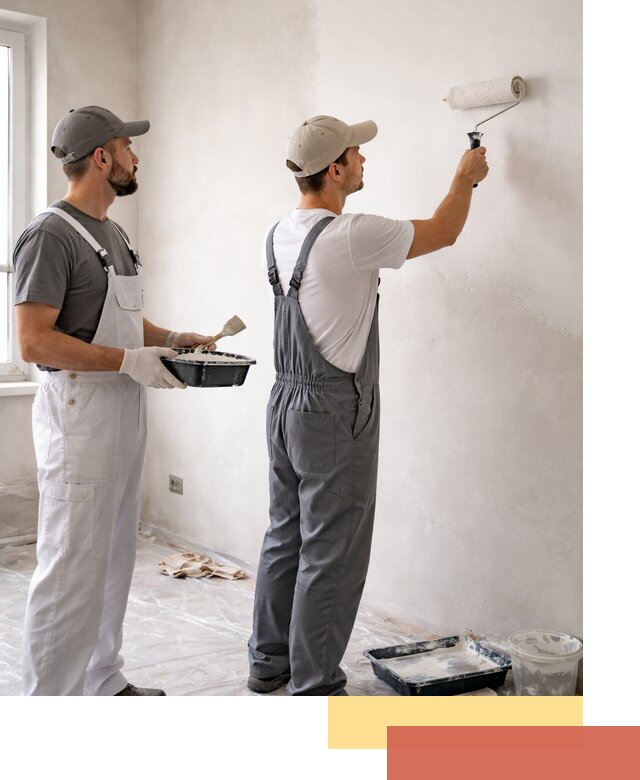 Покраска стен водоэмульсионной краской в Нерюнгри