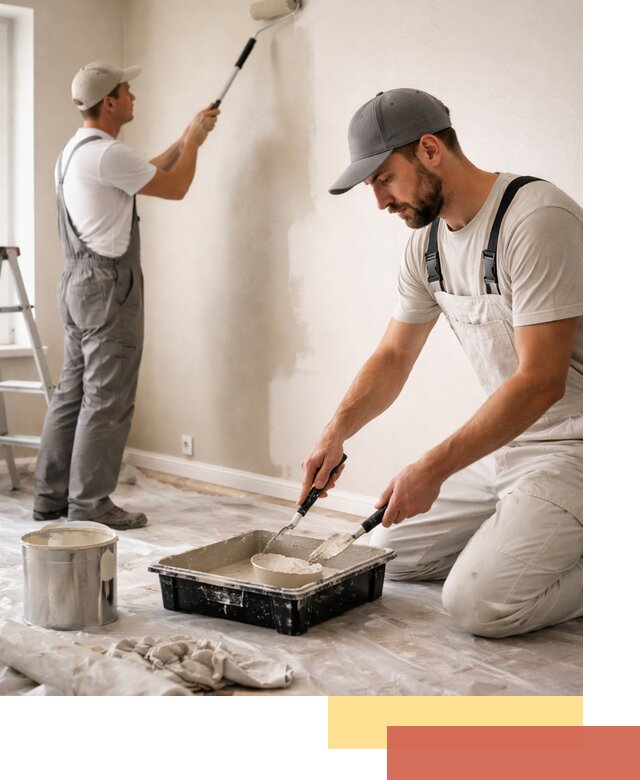 Покраска стен в квартире в Нерюнгри — профессионально и аккуратно