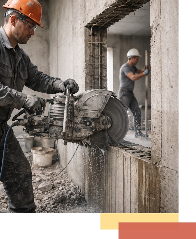 Алмазная резка проемов в Нерюнгри быстро и точно