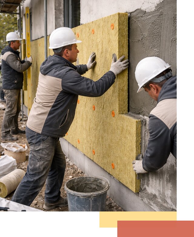 Утепление стен минватой в Нерюнгри — тепло и звукоизоляция