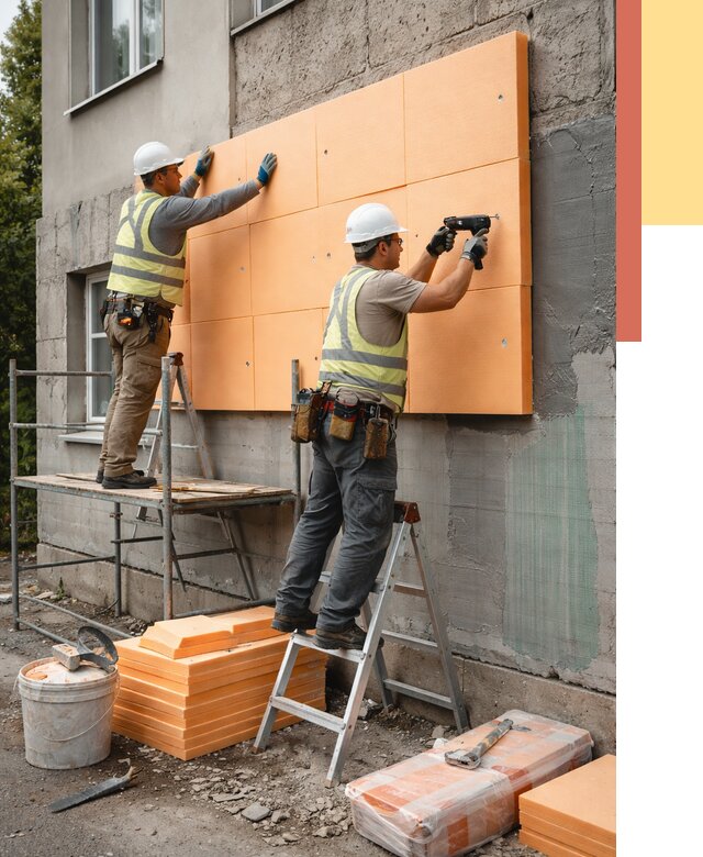 Утепление стен пеноплексом в Нерюнгри от 2009 руб./м2 — быстро и недорого | ОТДЕЛОЧНИК-Нрю