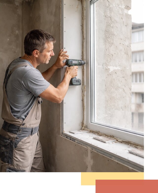 Монтаж гипсокартонных откосов в Нерюнгри под ключ