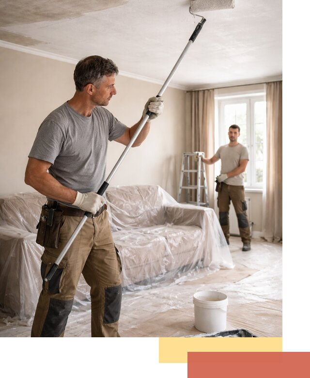 Грунтовка потолка в Нерюнгри — подготовка под покраску и отделку