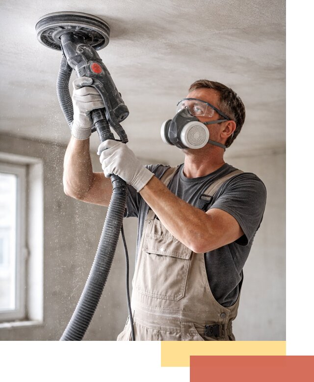 Шлифовка потолка в Нерюнгри — качественная подготовка под отделку