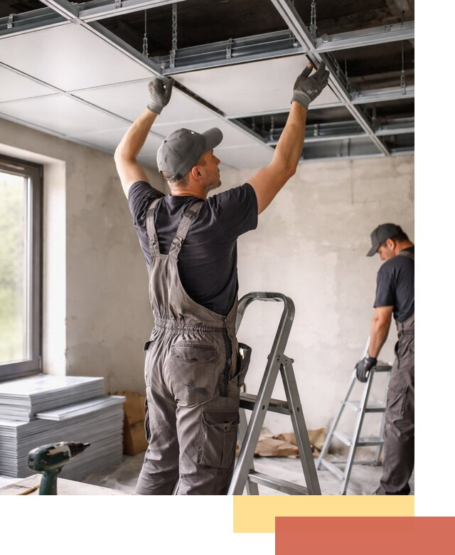 Монтаж кассетного потолка в Нерюнгри качественно и быстро