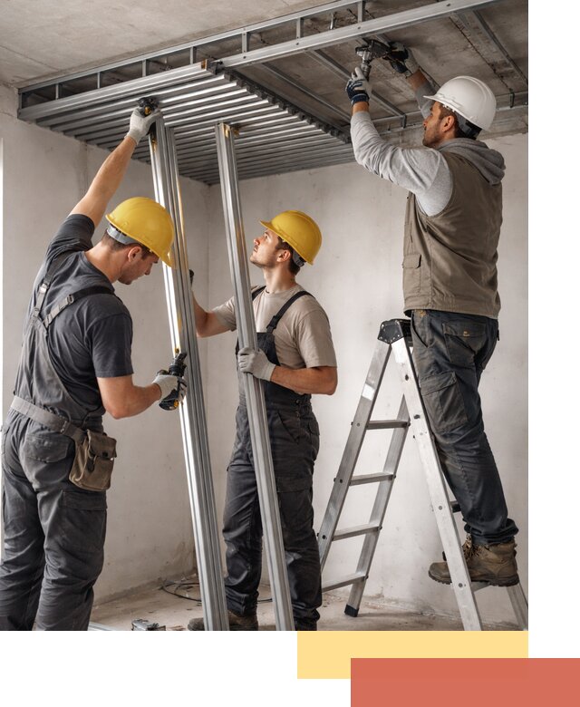 Монтаж реечного потолка под ключ в Нерюнгри