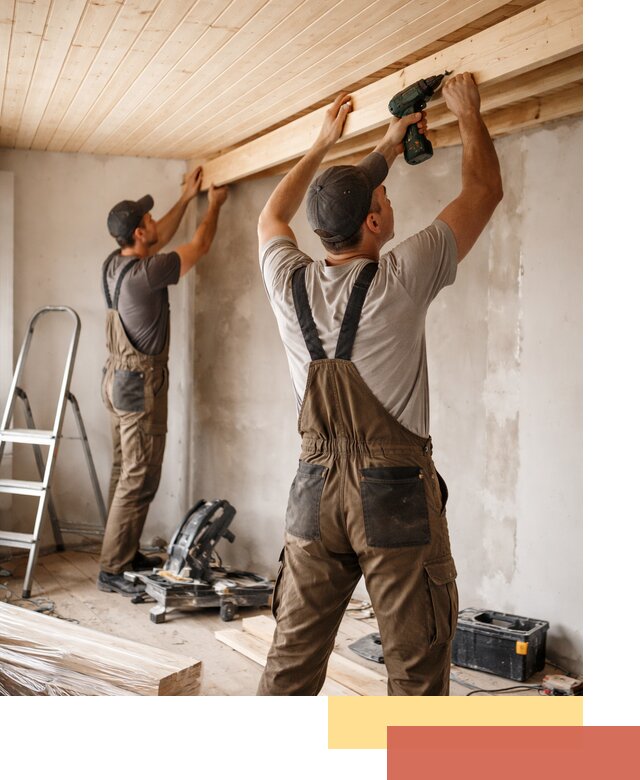 Монтаж потолка из вагонки в Нерюнгри профессионально и аккуратно