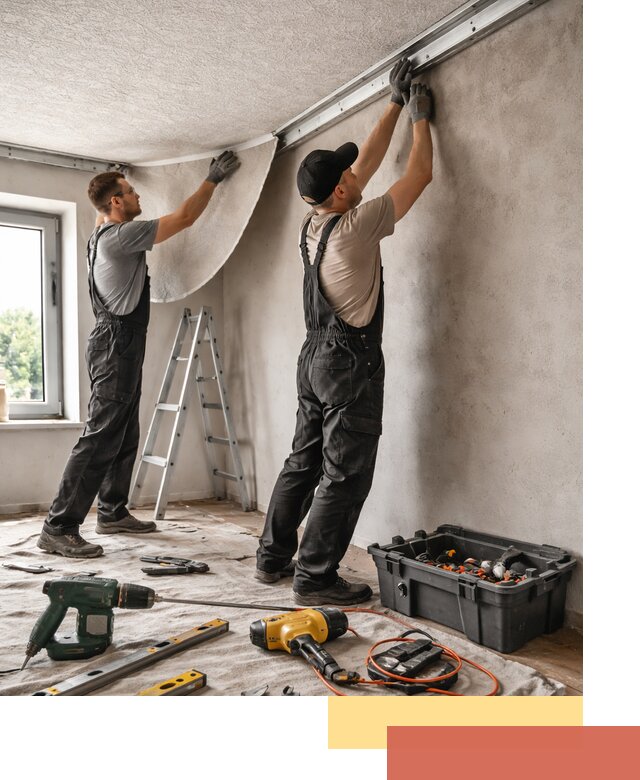 Монтаж фактурного натяжного потолка в Нерюнгри качественно и быстро