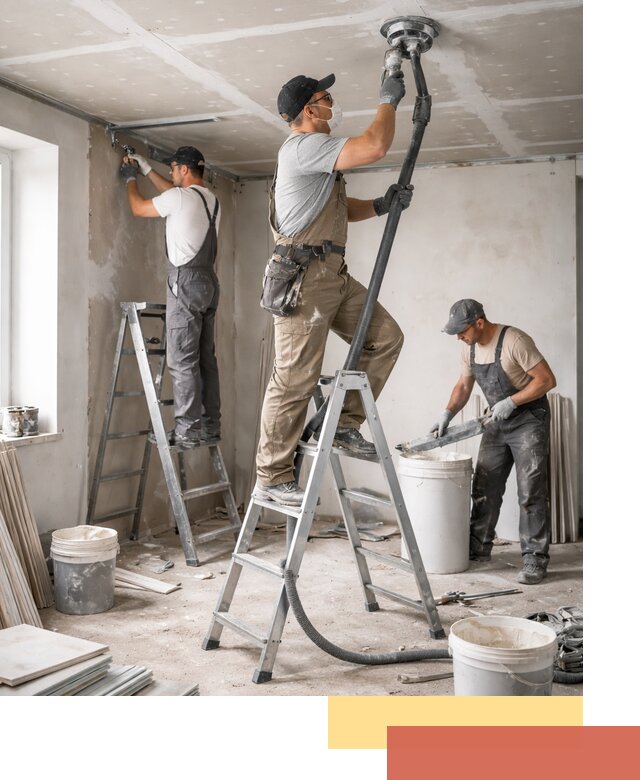 Ремонт потолка из гипсокартона в Нерюнгри: быстрый и качественный монтаж