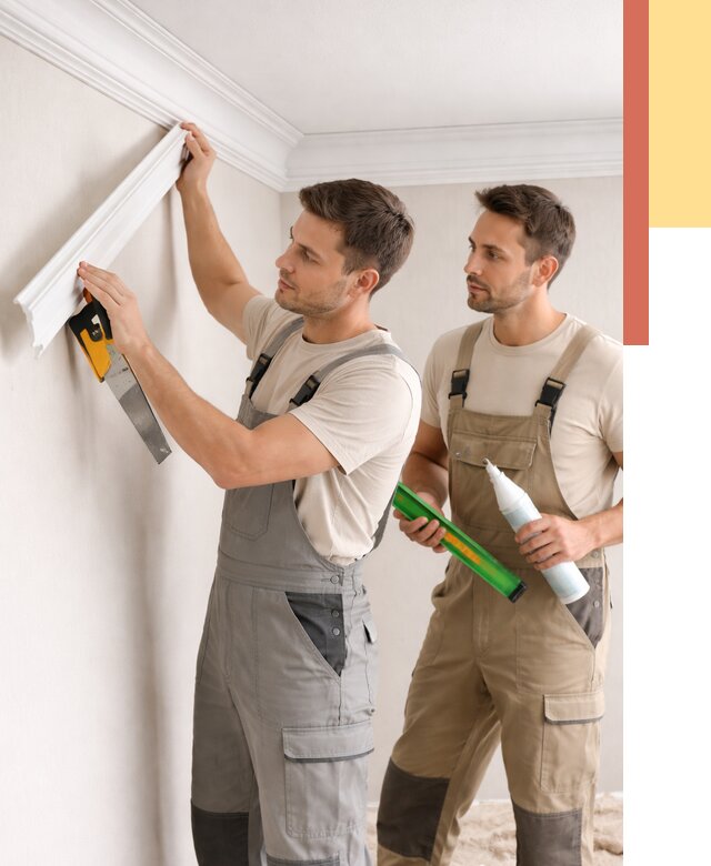 Монтаж потолочного плинтуса в Нерюнгри от 2498 руб. — быстро и недорого | ОТДЕЛОЧНИК-Нрю