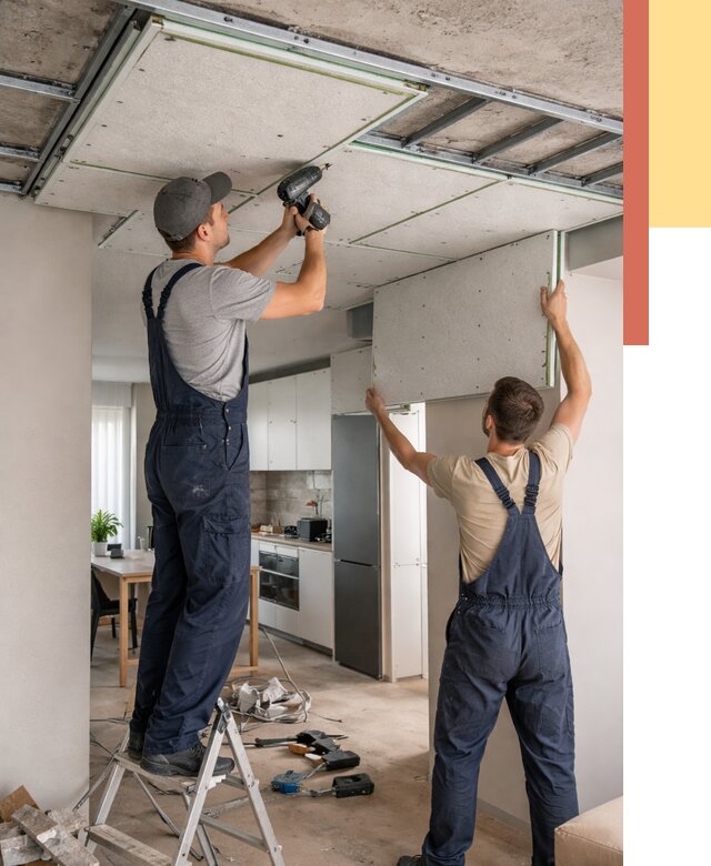 Шумоизоляция потолка панелями зипс в Нерюнгри от 2009 руб. под ключ | ОТДЕЛОЧНИК-Нрю